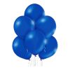 Metallicfarbener Luftballon königsblau | 100/110 cm | ohne Werbeanbringung | ohne Werbeanbringung