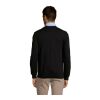 Golden Herren-Strickjacke mit V-Ausschnitt schwarz | L