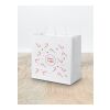 *Christmas* Kraftpapiertasche gedrehte Griffe Braun | Ho Ho Ho | Digitaldruck