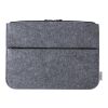 RPET Laptop-Tasche Emilia aus Filz Grau | ohne Werbeanbringung | Nicht verfügbar | Nicht verfügbar