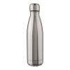Doppelwandige Edelstahlflasche 500 ml Clifford aus recyceltem Stahl Silber | ohne Werbeanbringung | Nicht verfügbar | Nicht verfügbar