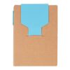 Notizbuch Quillo | Recycelter Karton | A6 | Blanko Hellblau
