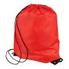 210D Polyester Kordelzug Rucksack Isolde Orange