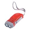 LED-Dynamotaschenlampe 'Mission' aus Kunststoff Schwarz