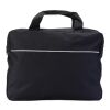 Dokumententasche Nassau 600D Polyester Schwarz | ohne Werbeanbringung | Nicht verfügbar | Nicht verfügbar