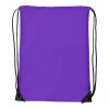 Turnbeutel 'Basic' aus Polyester Violett | ohne Werbeanbringung | Nicht verfügbar | Nicht verfügbar