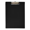 Klemmbrett 'Fix' aus Kunststoff Schwarz | ohne Werbeanbringung | Nicht verfügbar | Nicht verfügbar