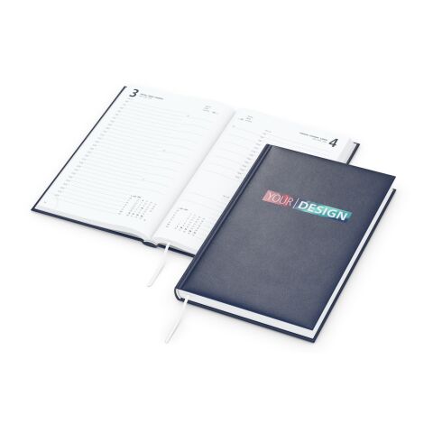 Buchkalender Advance Bestseller inkl. Siebdruck-Digital Marineblau | ohne Werbeanbringung