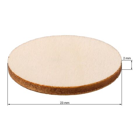 Einkaufswagenchip &quot;Natural&quot; natur | ohne Werbeanbringung | Nicht verfügbar | Nicht verfügbar