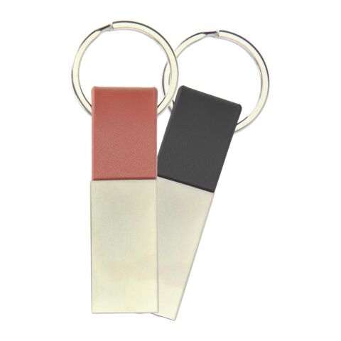 Schlüsselanhänger &quot;Cardiff&quot; rechteckig schwarz | ohne Werbeanbringung | Nicht verfügbar | Nicht verfügbar