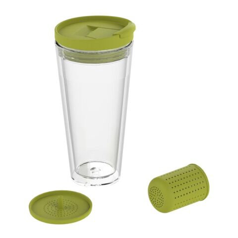 Isolierbecher &quot;Mocha&quot; mit Teesieb transparent | ohne Werbeanbringung | Nicht verfügbar | Nicht verfügbar