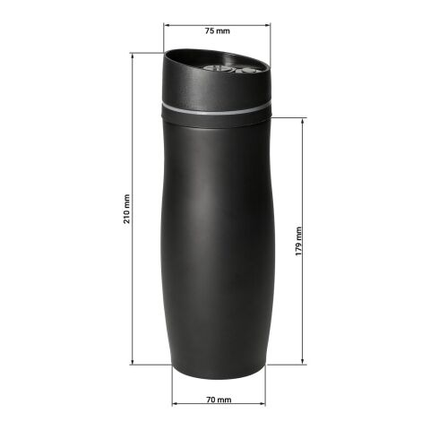 Thermobecher &quot;Milano&quot;, 0,35 l schwarz | ohne Werbeanbringung | Nicht verfügbar | Nicht verfügbar