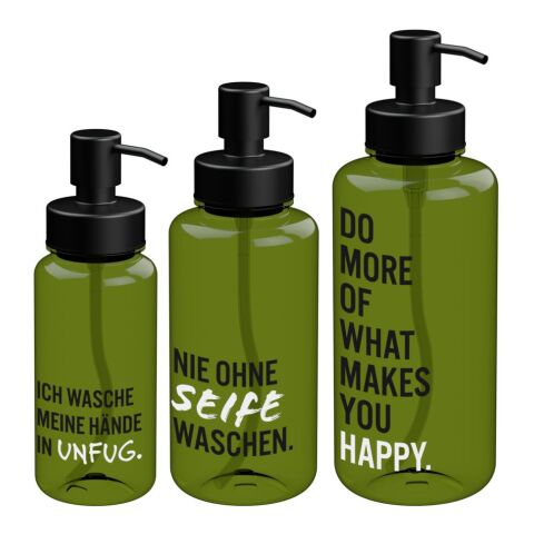 Seifenspender &quot;Deluxe&quot;, 1,0 l transparent | ohne Werbeanbringung | Nicht verfügbar | Nicht verfügbar