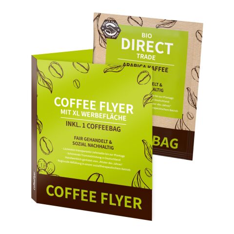 CoffeeFlyer - Bio Direct Trade - Individual Design ohne Werbeanbringung