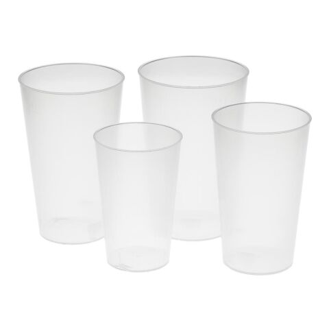 Trinkbecher &quot;Vital&quot;, 300 ml transparent milchig | ohne Werbeanbringung | Nicht verfügbar | Nicht verfügbar