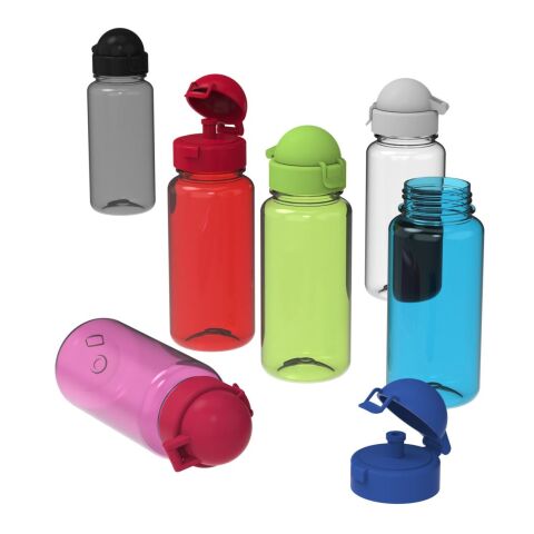 Trinkflasche &quot;Junior&quot;, 400 ml transparent blau | ohne Werbeanbringung | Nicht verfügbar | Nicht verfügbar