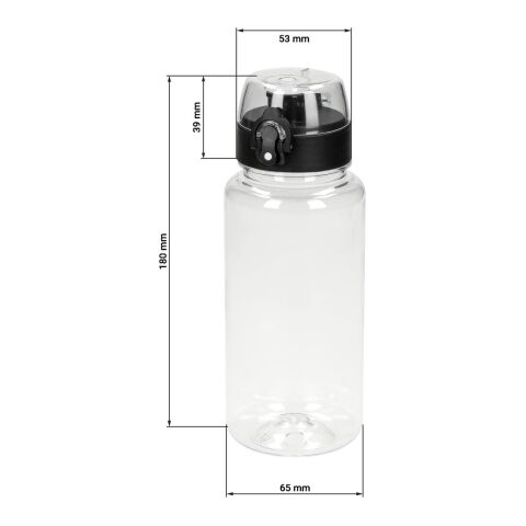 Trinkflasche &quot;Oasis&quot;, 400 ml transparent | ohne Werbeanbringung | Nicht verfügbar | Nicht verfügbar
