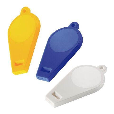 Pfeife &quot;Schlüsselanhänger&quot; weiß | ohne Werbeanbringung | Nicht verfügbar | Nicht verfügbar