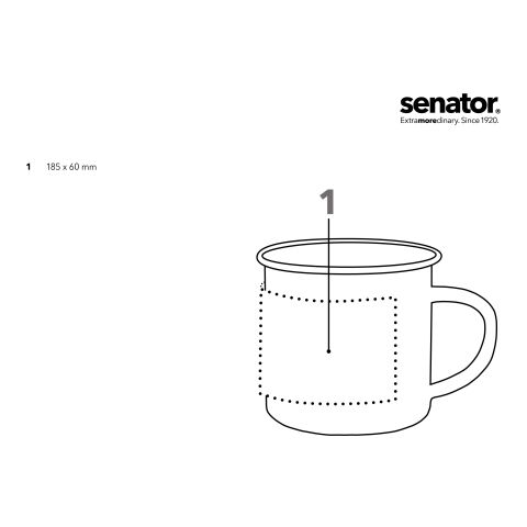 Kössinger outdoor Tasse weiß | ohne Werbeanbringung