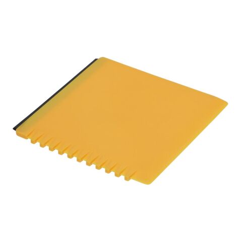 Eiskratzer &quot;Quadrat&quot; mit Wasserabstreifer weiß | ohne Werbeanbringung | Nicht verfügbar | Nicht verfügbar