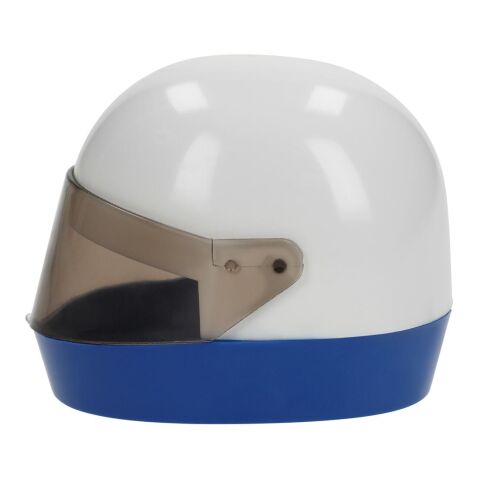 Bleistiftspitzer &quot;Helm&quot; weiß | 1-farbiger Tampondruck | auf unteren Rand | 10 mm x 4 mm