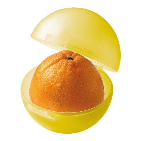 Vorratsdose "Orangen-Box" transparent milchig | ohne Werbeanbringung | Nicht verfügbar | Nicht verfügbar