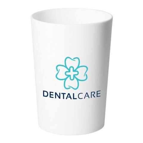 Zahnputzbecher &quot;Pure&quot; weiß | ohne Werbeanbringung | Nicht verfügbar | Nicht verfügbar