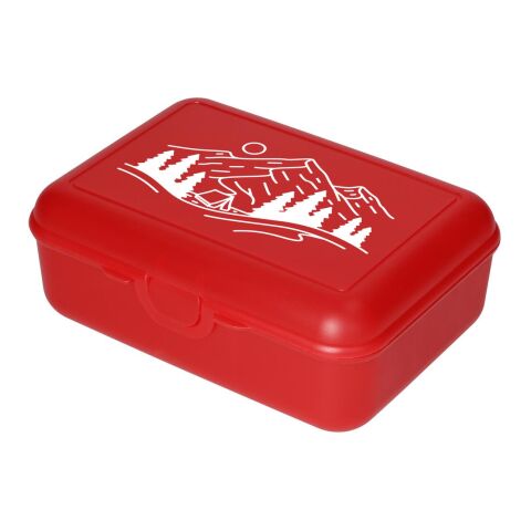 Vorratsdose &quot;School-Box&quot; deluxe, ohne Trennschale weiß | ohne Werbeanbringung | Nicht verfügbar | Nicht verfügbar