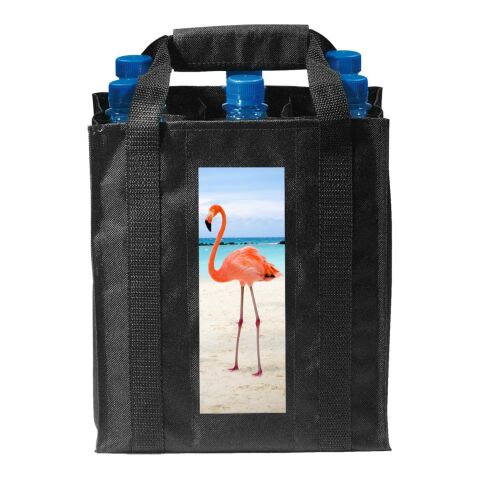 Flaschentasche &quot;Deluxe&quot; schwarz | ohne Werbeanbringung | Nicht verfügbar | Nicht verfügbar