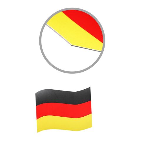 Automagnet &quot;Flagge&quot; klein schwarz-rot-gold | ohne Werbeanbringung
