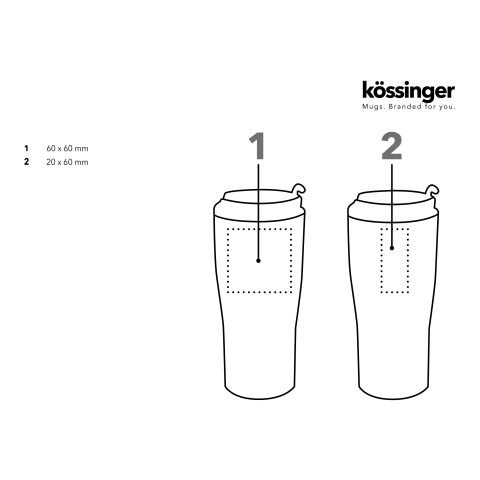 Kössinger Trophy Vakuumthermodose steel | ohne Werbeanbringung