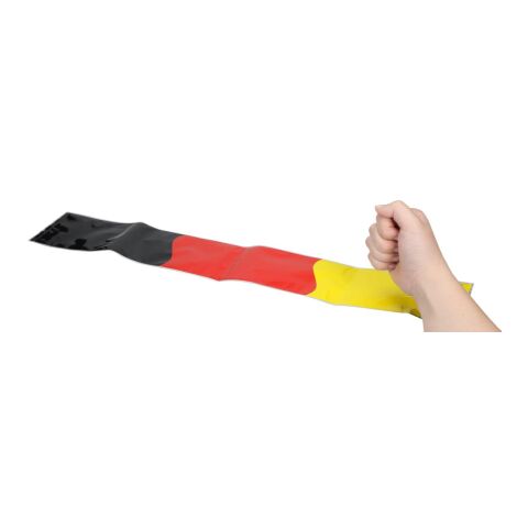 Klopfschlauch-Sticks, selbstaufblasend "Deutschland" Deutschland-Farben | 1-farbiger Siebdruck | rotes Segment | 130 mm x 50 mm