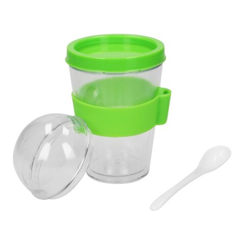 Müslibecher "Spoon" weiß | ohne Werbeanbringung | Nicht verfügbar | Nicht verfügbar