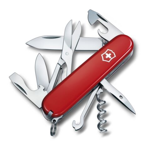 Victorinox Climber Taschenmesser rot | Tampondruck