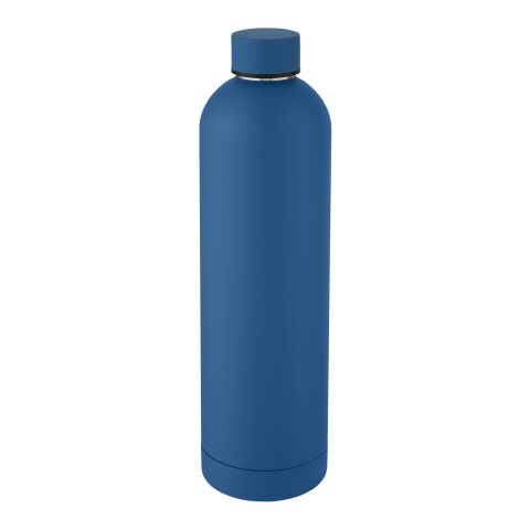 Spring 1 l Kupfer-Vakuum Isolierflasche Tech blue