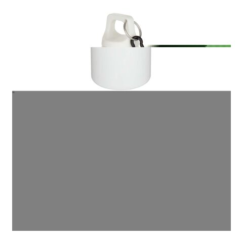 Oregon 750 ml einfarbige RS-zertifizierte Wasserflasche aus recyceltem Kunststoff mit Karabinerhaken Standard | weiss | ohne Werbeanbringung | Nicht verfügbar | Nicht verfügbar