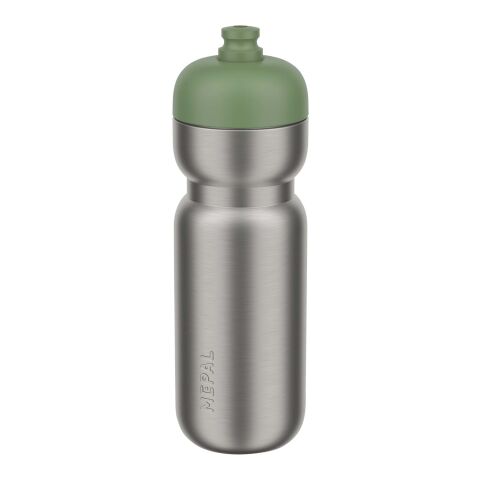 Mepal Pull 800 ml Edelstahl Sportflasche Standard | moosgrün | ohne Werbeanbringung | Nicht verfügbar | Nicht verfügbar