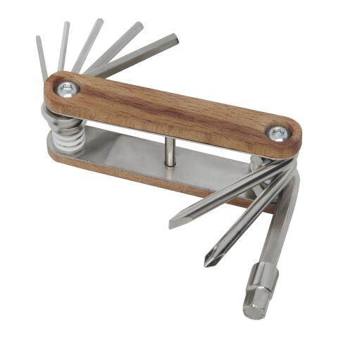 Fixie Multifunktionswerkzeug aus Holz mit 8 Funktionen für Fahrräder Standard | holz | ohne Werbeanbringung | Nicht verfügbar | Nicht verfügbar
