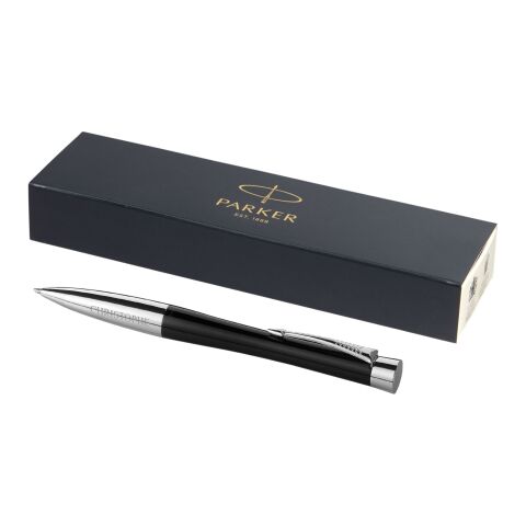 Parker Urban Kugelschreiber Standard | Schwarz-Silber | ohne Werbeanbringung | Nicht verfügbar | Nicht verfügbar | Nicht verfügbar