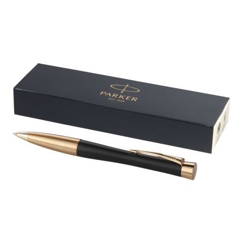 Parker Urban Kugelschreiber Standard | schwarz-gold | ohne Werbeanbringung | Nicht verfügbar | Nicht verfügbar | Nicht verfügbar