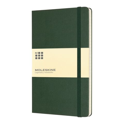 Moleskine Classic Hardcover Notizbuch L – liniert Standard | myrtengrün | ohne Werbeanbringung | Nicht verfügbar | Nicht verfügbar | Nicht verfügbar
