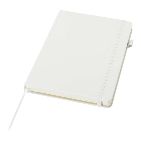 Liss A5 Hardcover Notizbuch aus recyceltem Kunststoff weiß