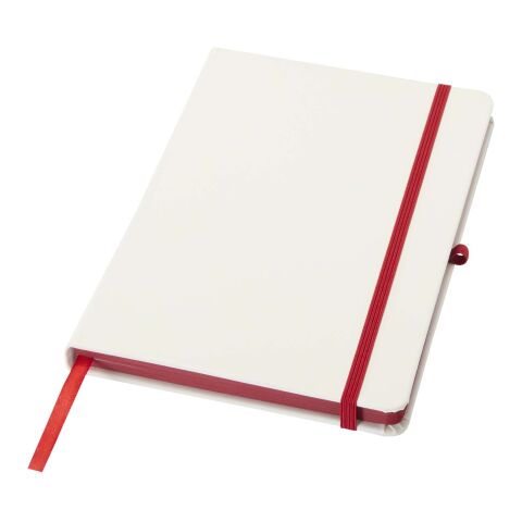 Spectrum A5 Hardcover Notizbuch mit farbigem Schnitt rot