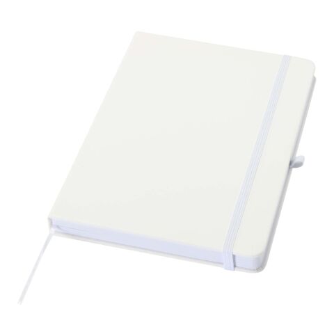 Spectrum A5 Notizbuch mit Hardcover aus recyceltem Material weiß
