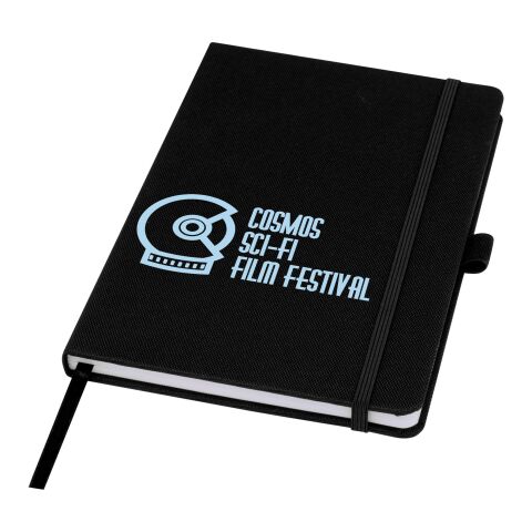 Honua A5 Notizbuch aus recyceltem Papier mit Cover aus recyceltem PET Standard | schwarz | ohne Werbeanbringung | Nicht verfügbar | Nicht verfügbar | Nicht verfügbar