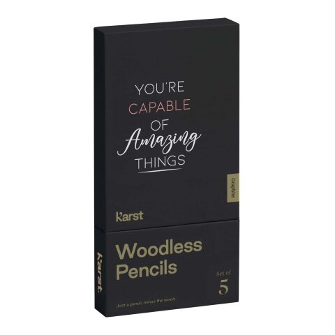 K&#039;arst® 5er-Pack 2B holzlose Graphitstifte Standard | grau | ohne Werbeanbringung | Nicht verfügbar | Nicht verfügbar