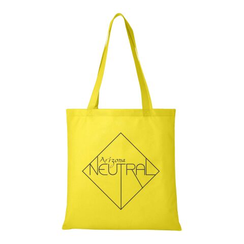 Zeus Non Woven Kunststoff-Tragetasche gelb