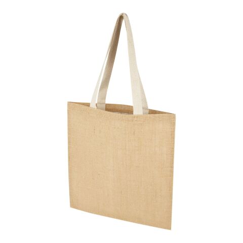 Juta 300 g/m² Jute Tragetasche 7 L Standard | natural-transparent klar | ohne Werbeanbringung | Nicht verfügbar | Nicht verfügbar