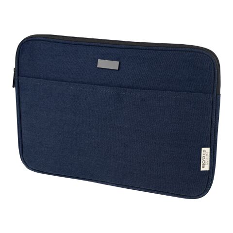 Joey 14&quot; Laptophülle aus GRS recyceltem Canvas 2 L Standard | navy | ohne Werbeanbringung | Nicht verfügbar | Nicht verfügbar | Nicht verfügbar