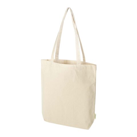 Odisha 180 g/m² OCS Bio-Tragetasche mit breitem Boden 11L natur